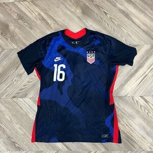 Nike Dri-FIT Black and Blue Jersey